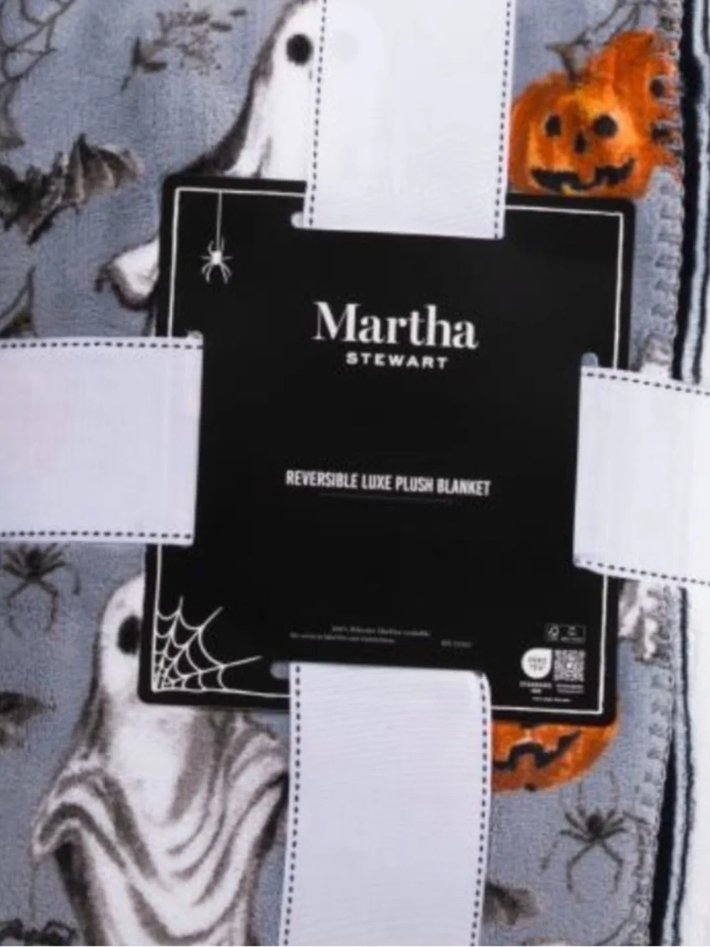 New Martha Stewart Halloween blanket reversible